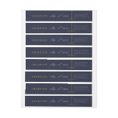 Modern Afstuderen Navy Blue (Vel)