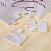 Modern Afstuderen Paars Afstuderen van de Foto van Legpuzzel (Zijkant)