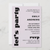 Modern Afstuderen Paarse Arch & Foto Afstudeerder Kaart (Achterkant)