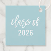 Modern Afstuderen Persoonlijk Afstuderen Foto Bedankjes Labels (Achterkant)