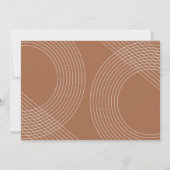 Modern Afstuderen Script 2024 Concentrische boogfo Kaart (Achterkant)