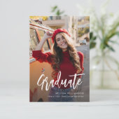 Modern Afstuderen Script 2 foto's Aankondiging (Staand voorkant)