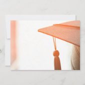 Modern Afstuderen tekst High School Photo Afstuder Aankondiging (Achterkant)