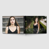 Modern Afstuderen Typografie 2 Foto Afstuderen Gastenboek (Volledig)