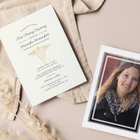 Modern Afstuderen Uitnodiging voor ceremonie in ur