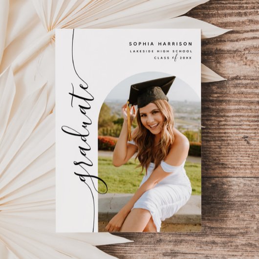 Modern Afstuderen voor verticaal fotoscherm Kaart