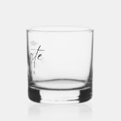 Modern Afstuderen witboek 4 Foto's Afstuderen Whisky Glas (Links)