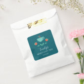 Modern–Afternoon Tea Party Favor Bag Bedankzakje (Gezegeld)