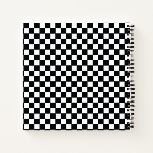 Modern Alice in Wonderland Rabbit Notitieboek (Achterkant)