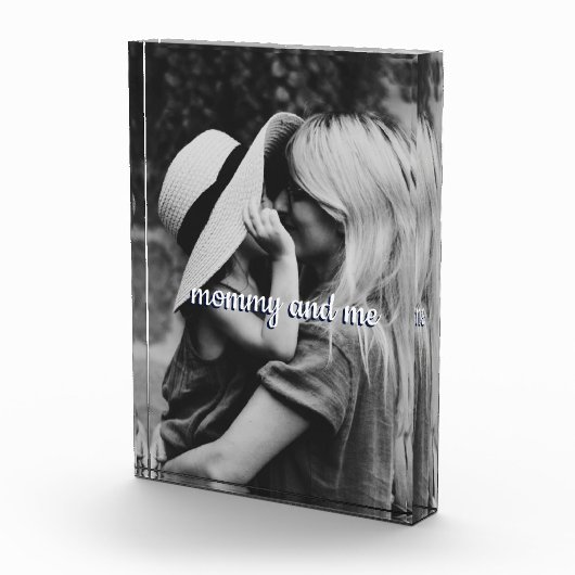 Modern All Over Foto mama en ik (Rechts)