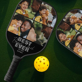 Modern Allerbeste Bonus Papa | Fotocollage Pickleball Paddle