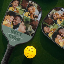 Modern Allerbeste Bonus Papa | Fotocollage Pickleball Paddle