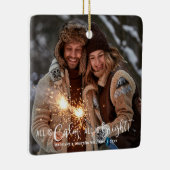 Modern alles is kalm. Alles is helder Keramisch Ornament (Rechts)