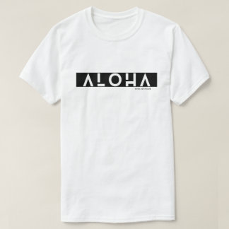 Modern ALOHA State of Mind Unisex Dagelijks T-shir T-shirt