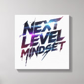 Modern Ambition and Hustle Graphic Canvas Afdruk (Voorkant)