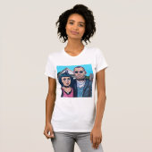Modern American Gothic Art - Grand Woods Inspired T-shirt (Voorkant volledig)