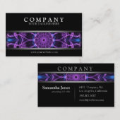 Modern Amethyst Desire Visitekaartje (Voorkant / Achterkant)