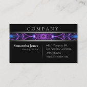 Modern Amethyst Desire Visitekaartje (Achterkant)