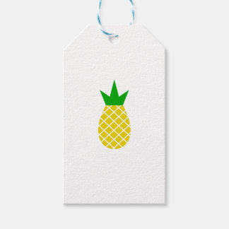 Modern ananas ontwerp cadeaulabel