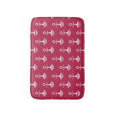 Modern Anchors Pattern Badmat (Voorkant Verticaal)