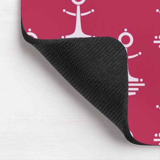 Modern Anchors Pattern Muismat (Hoek)