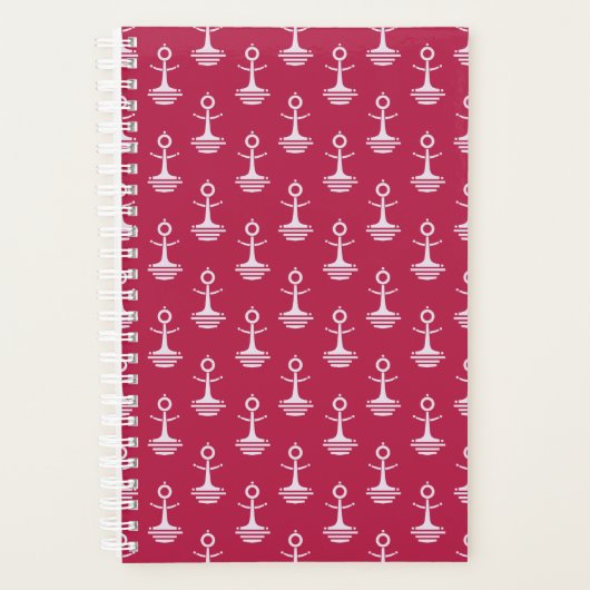 Modern Anchors Pattern Planner (Voorkant)