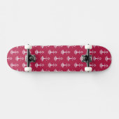 Modern Anchors Pattern Skateboard (Horizontaal)