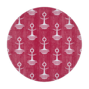 Modern Anchors Pattern Snijplank