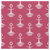 Modern Anchors Pattern Stof (Close Up)