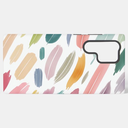 Modern and Cute Abstract Shapes Samsung Galaxy Hoesje (Achterkant horizontaal)