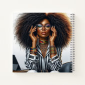 Modern and sophisticated Spiral Photo Notebook Notitieboek (Achterkant)