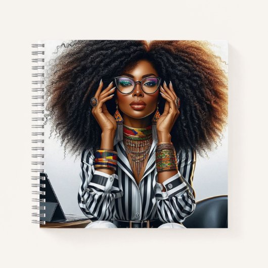 Modern and sophisticated Spiral Photo Notebook Notitieboek (Voorkant)