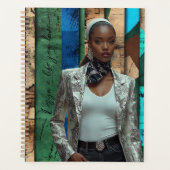 Modern and sophisticated Spiral Photo Notebook Planner (Voorkant)