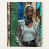 Modern and sophisticated Spiral Photo Notebook Planner (Achterkant)