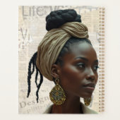 Modern and sophisticated Spiral Photo Notebook Planner (Achterkant)