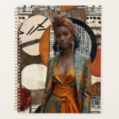 Modern and sophisticated Spiral Photo Notebook Planner (Voorkant)