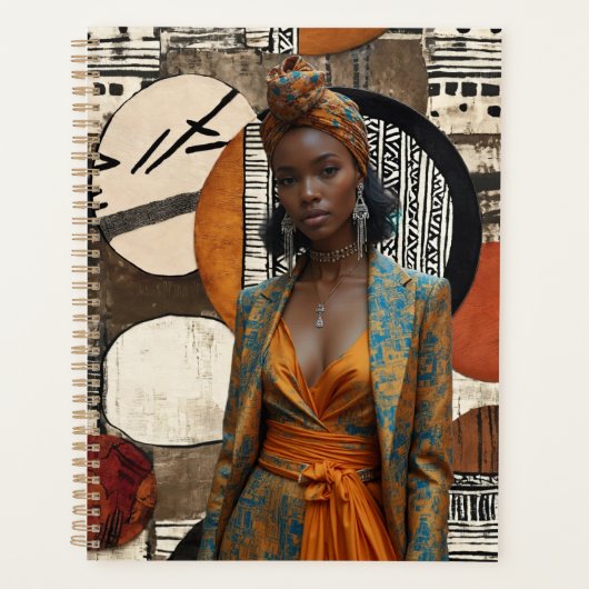 Modern and sophisticated Spiral Photo Notebook Planner (Voorkant)