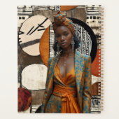 Modern and sophisticated Spiral Photo Notebook Planner (Achterkant)