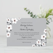 Modern Anemone | Weddenschap Kaart (Staand voorkant)