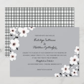 Modern Anemone | Weddenschap Kaart (Voorkant / Achterkant)