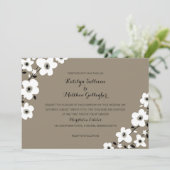 Modern Anemone | Weddenschap Kaart (Staand voorkant)