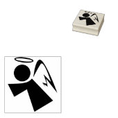 Modern Angel Art Stempel (Gestempeld)