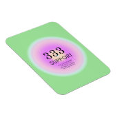 Modern Angel Numbers Numerology 333 Betekenis Magneet (Rechterzijde)