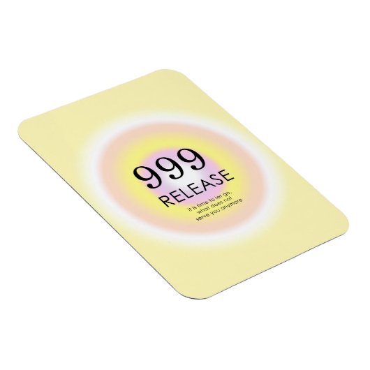 Modern Angel Numbers Numerology betekenend 999 Magneet (Rechterzijde)