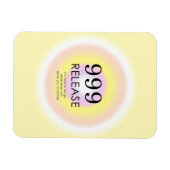 Modern Angel Numbers Numerology betekenend 999 Magneet (Horizontaal)
