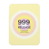 Modern Angel Numbers Numerology betekenend 999 Magneet (Verticaal)