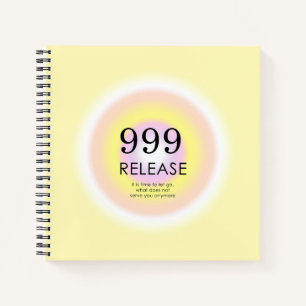 Modern Angel Numbers Numerology betekenend 999 Notitieboek