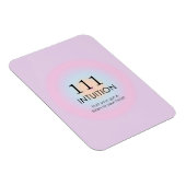 Modern Angel Nummers Numerieke 111 Intuïtie Magneet (Rechterzijde)