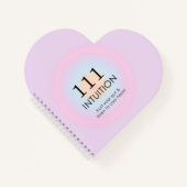 Modern Angel Nummers Numerieke 111 Intuïtie Notitieboek (Voorkant)