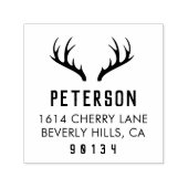 Modern Antler  retour adres stempel (Design)